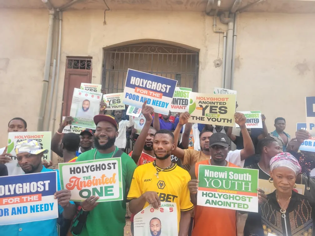 Community participants during Holyghost Anointed Foundation Nnewi South activity